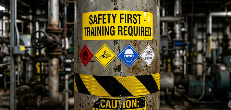 Plant safety signage