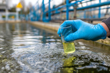 Industrial water treatment facility